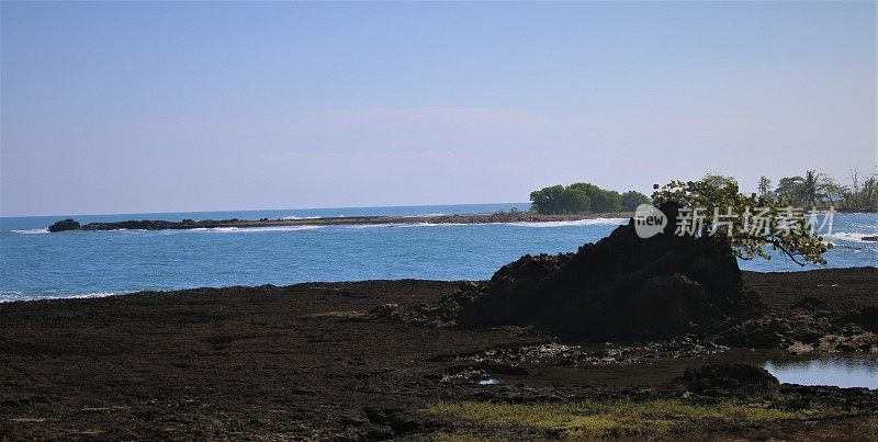 利蒙，1991年地震对哥斯达黎加海岸线/海滩的影响和隆起